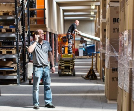 industri og transportbranche